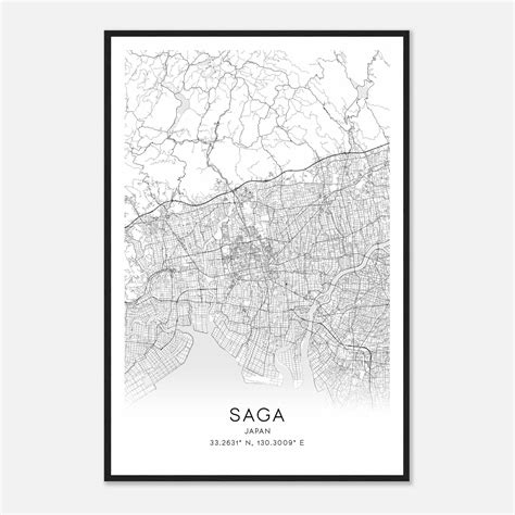 Saga - Custom Maps & Posters