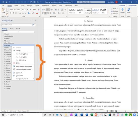 How to Reorganize Book Chapters with a Click