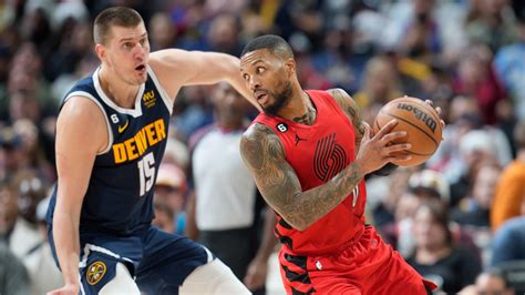 Damian Lillard Scores 44 But Blazers Lose 122 113 To Nuggets