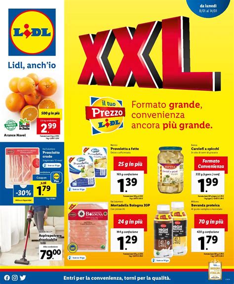 Formato XXL Anteprima Volantino Lidl Nuovo Volantino