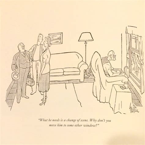 James Thurber cartoons – ON BEING OLD