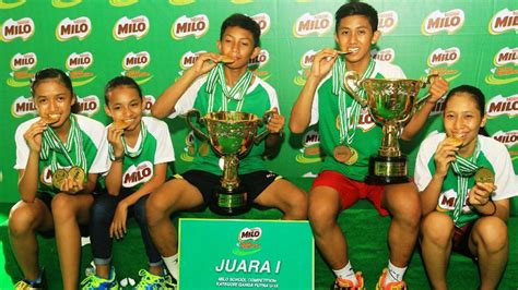 Foto Kemeriahan Final Milo School Competition Balikpapan