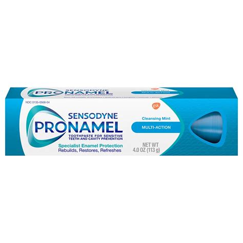 Sensodyne Pronamel Multi Action Toothpaste Cleansing Mint Shop Oral