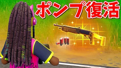 【フォートナイト】復活したレイトゲームに金ポンプがある Youtube