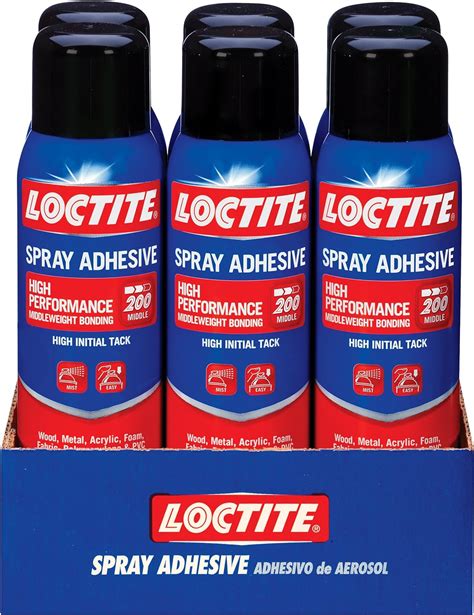 Loctite Spray Adhesive High Performance 135 Oz 1 Can Arts Crafts And Sewing