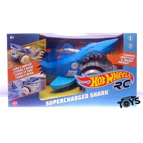 Promo Hot Wheels Hotwheels Rc Supercharged Shark Vehicle Remote Control Diskon 23 Di Seller