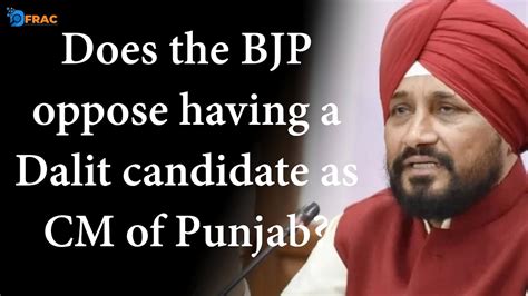 Does The Bjp Oppose Having A Dalit Candidate As Cm In Punjab Youtube