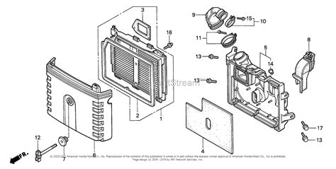 Honda Engines Gxv Qyf Engine Jpn Vin Gjac To Gjac