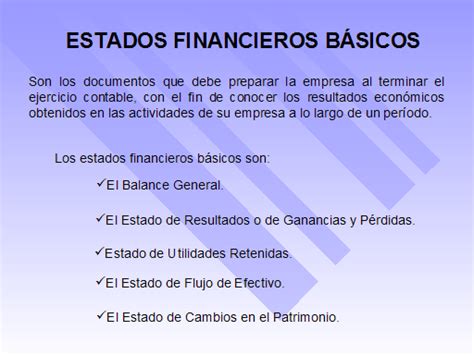 Análisis De Estados Financieros