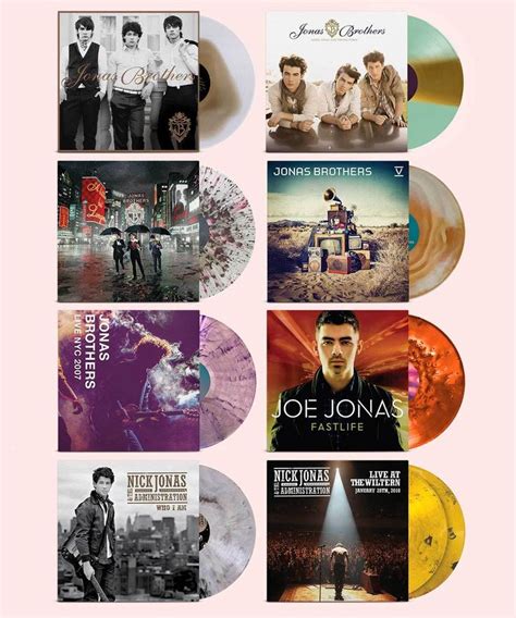 Jonas Vinyl Club Jonas Vinyl Club Brothers Art Jonas Brothers