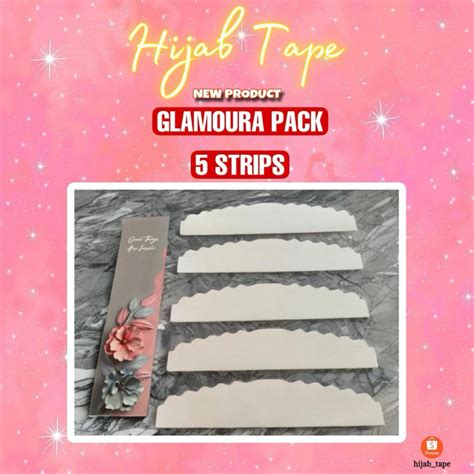 Glamora Hijab Tape Content 5 Make A Perfect Curved Hijab Make A