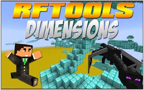 RFTools Dimensions Mod Minecraft MC Wiki