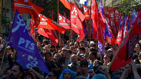 Thousands Take To The Streets To Protest Austerity Measures Of