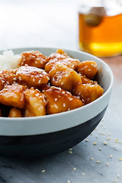 Easy Slow Cooker Honey Sesame Chicken | AllFreeSlowCookerRecipes.com