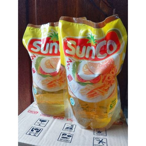 Jual Minyak Goreng Sunco 2 Liter X 4 Pouch Shopee Indonesia