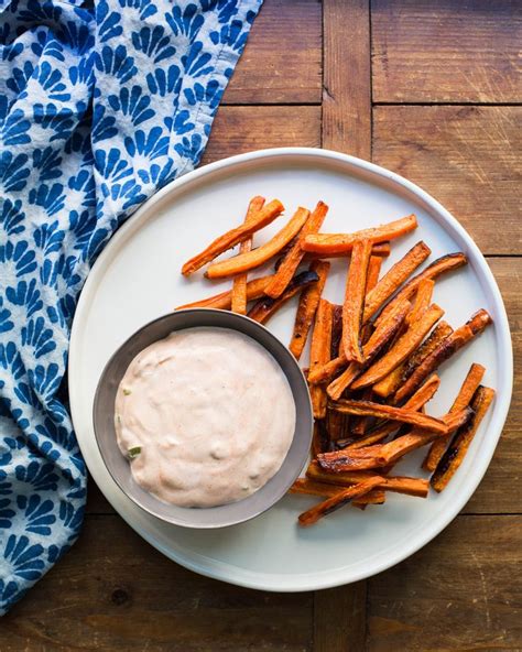 Carrot Fries With Sriracha Sauce Recipe Lentil Nutrition Facts