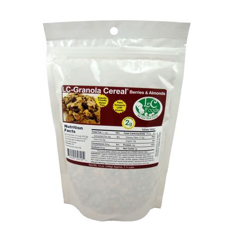 Low Carb Granola Cereal Mix - Berry & Almond