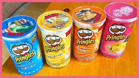 4 Unique Pringles Flavours From Japan Youtube