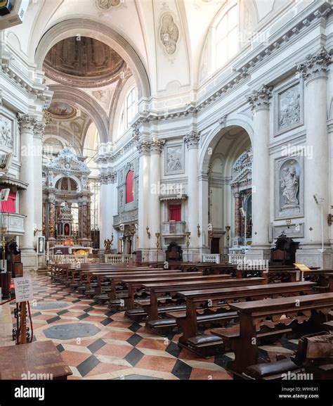 Santa Maria del Rosario, I Gesuati, Venice Stock Photo - Alamy