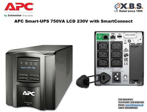 Apc Smart Ups Va Lcd V With Smartconnect Computers Tech