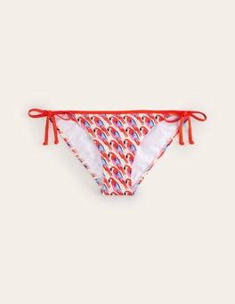 Symi String Bikini Bottoms Multi Tropical Parrot Boden EU