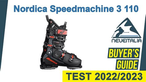 Nordica Speedmachine 3 110 NeveItalia Ski Test 2022 2023 YouTube