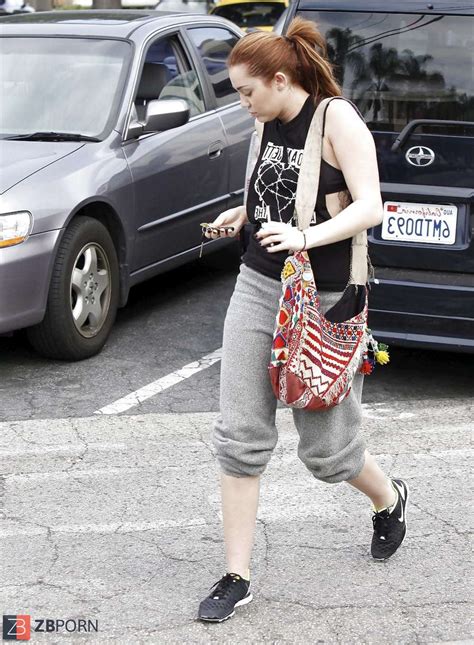 Miley Cyrus Going To A Gym In Toluca Lake ZB Porn