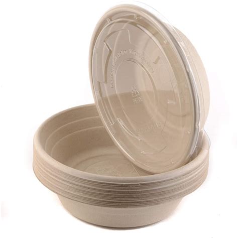 Prep Savour Oz Round Compostable Serving Bowls No Lids Wayfair