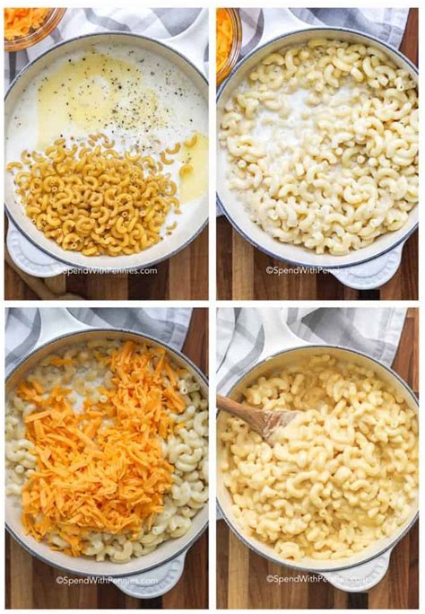 Creamy Stovetop Macaroni And Cheese Boiled In Milk Spend With