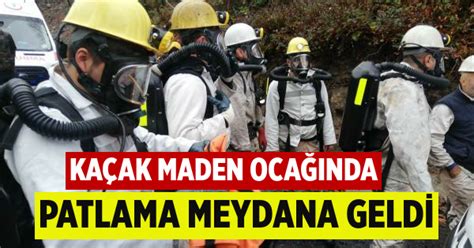 Kaçak maden ocağında patlama meydana geldi Manisa haberleri