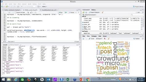 Intro To Text Mining Sentiment Analysis Using R 12th March 2016 Youtube