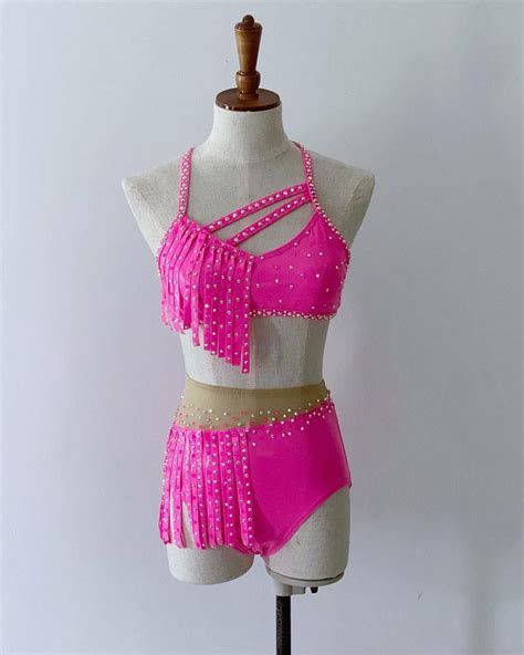 A Sassy Hot Pink Jazz 2 Piece Please Note I Am Not Taking Custom