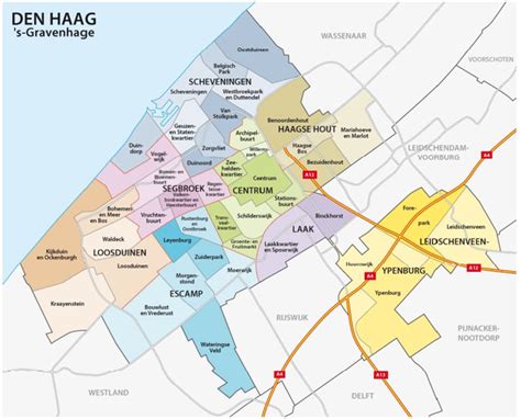administrative  political map   municipality   hague  scientific diagram