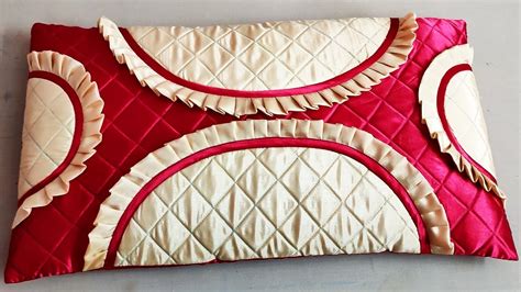 Very Beautiful Pillow Cover Cutting And Stitching Diy Pillowcase At