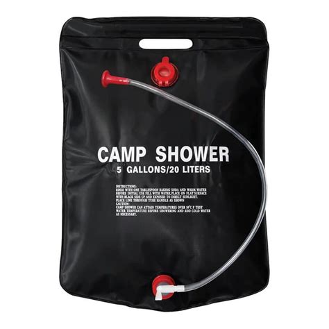 Camping Solar Heated Shower 20l