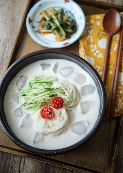 Easy 10 Minute Kongguksu Cold Soy Milk Noodle Soup Beyond Kimchee