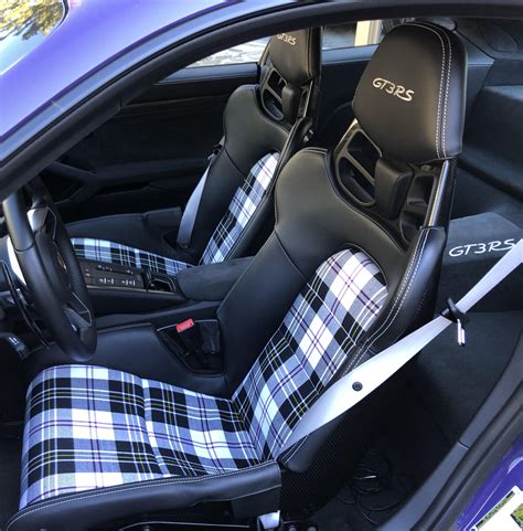 P Designs Custom Seat Inserts For Your Porsche