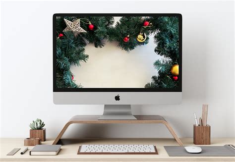 Christmas Desktop Wallpaper Laptop Wallpaper Background Minimalist ...