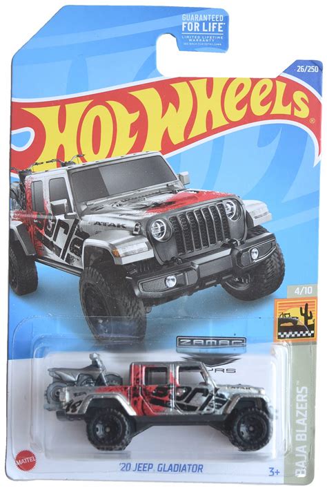 Amazon Hot Wheels Zamac 20 Jeep Gladiator Baja Blazers 4 10 Toys Games