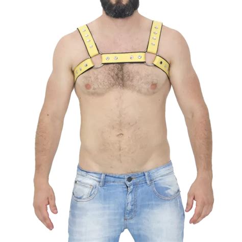 Harness Arreio Masculino Yes Sir De Couro