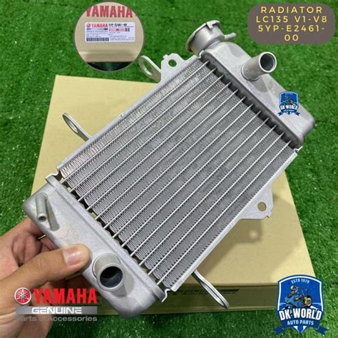 Yamaha Original Lc135 V1 V2 V3 V4 V5 V6 V7 V8 Radiator Assy 5yp E2461 00 Shopee Malaysia