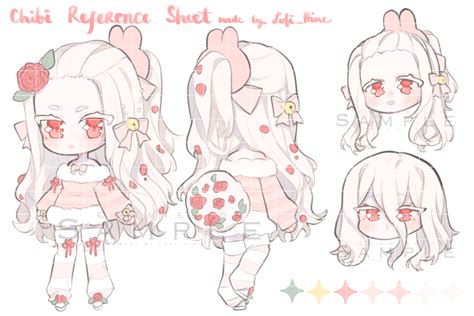 Chibi Reference Sheet By Lofihime On Deviantart