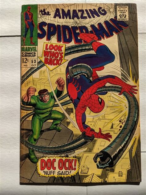 Amazing Spider Man 53 Peter Parker Gwen Stacy S 1st Catawiki