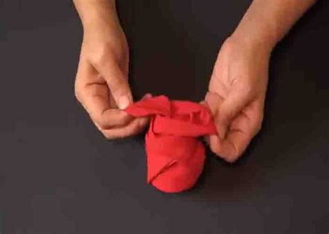 How To Fold A Cloth Napkin Into A Rose