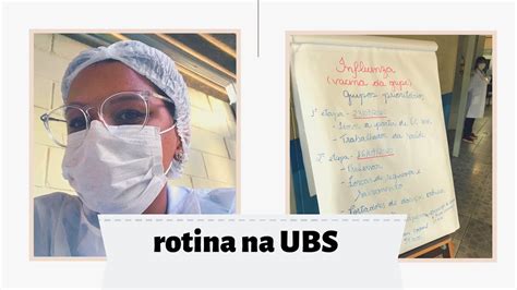 Rotina De Estudante De Enfermagem Ubs Youtube