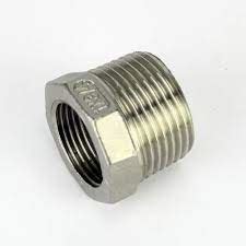 Silver Cylindrical Polished Mild Steel Hydraulic Bush For Water