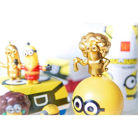 Gold Minions The Rise Of Gru Happy Meal Mc Donald Toy