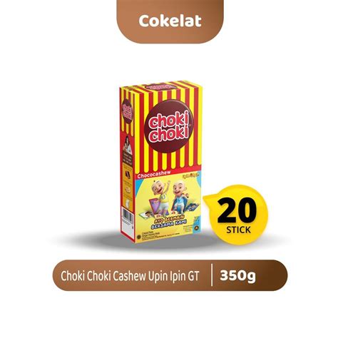 Jual Choki Choki Choco Cashew Coklat Box Stick Shopee Indonesia