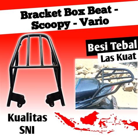 Bracket Breket Behel Braket Hollow Begel Dudukan Box Tebal Motor Honda