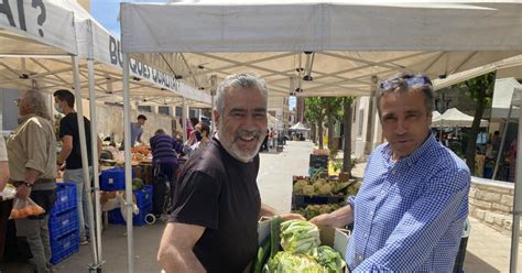 Guissona Recull Productes Sobrants Del Mercat Per A Persones Necessitades